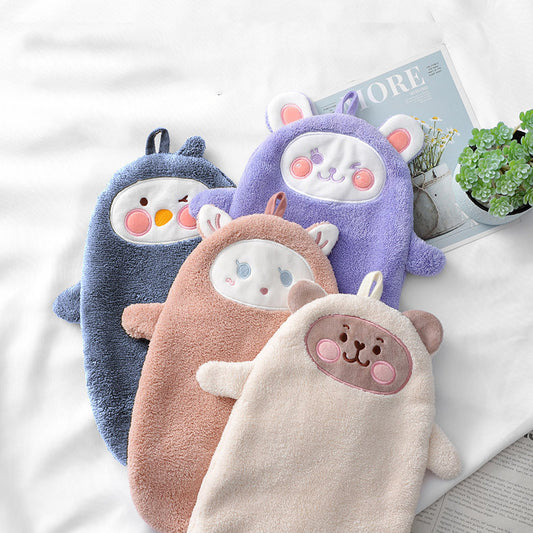 Hanging Cartoon Absorbent Hand Towel