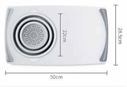 Smart 3-in-1 Folding Cutting Board with Drain Basket