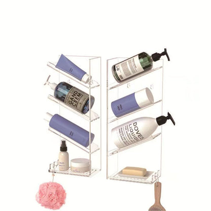 Acrylic Bathroom Storage Rack