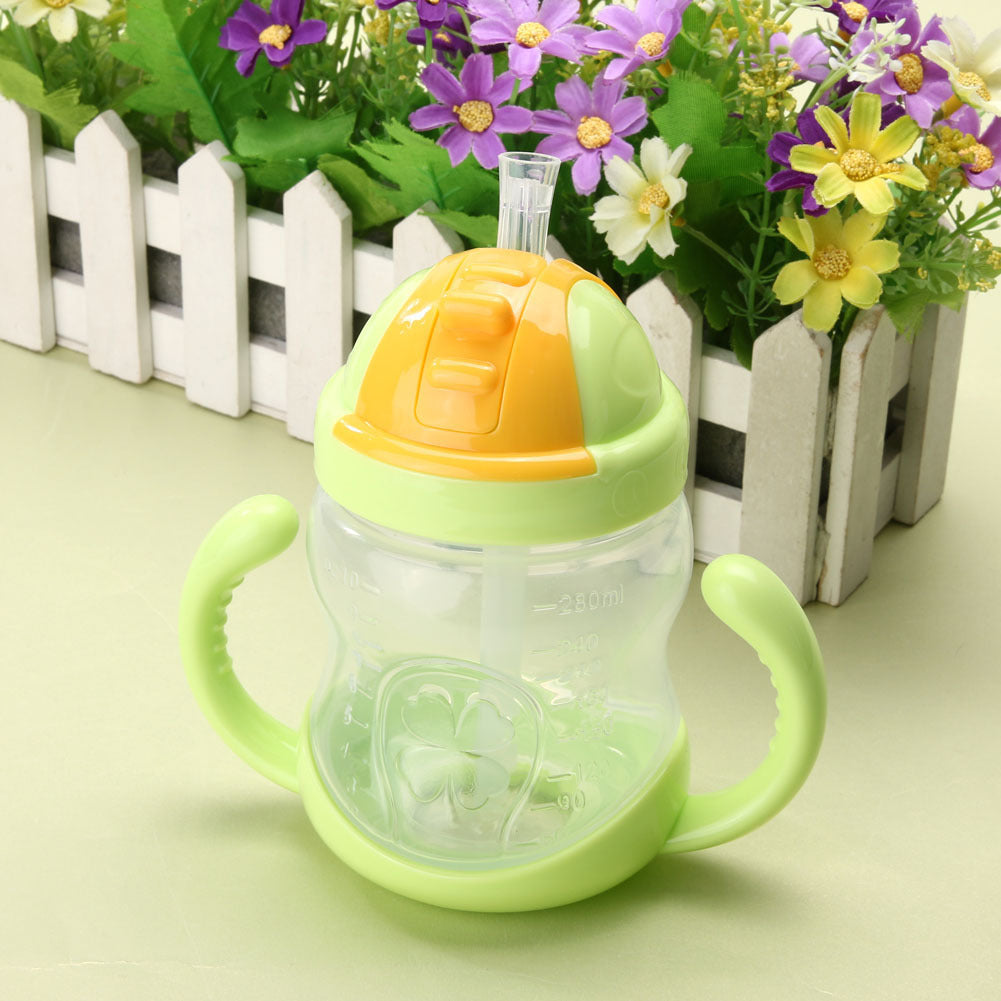 Cute Baby Straw Cup