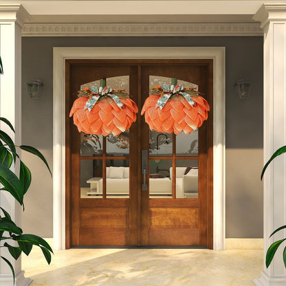 Halloween Pumpkin Wreath Decor