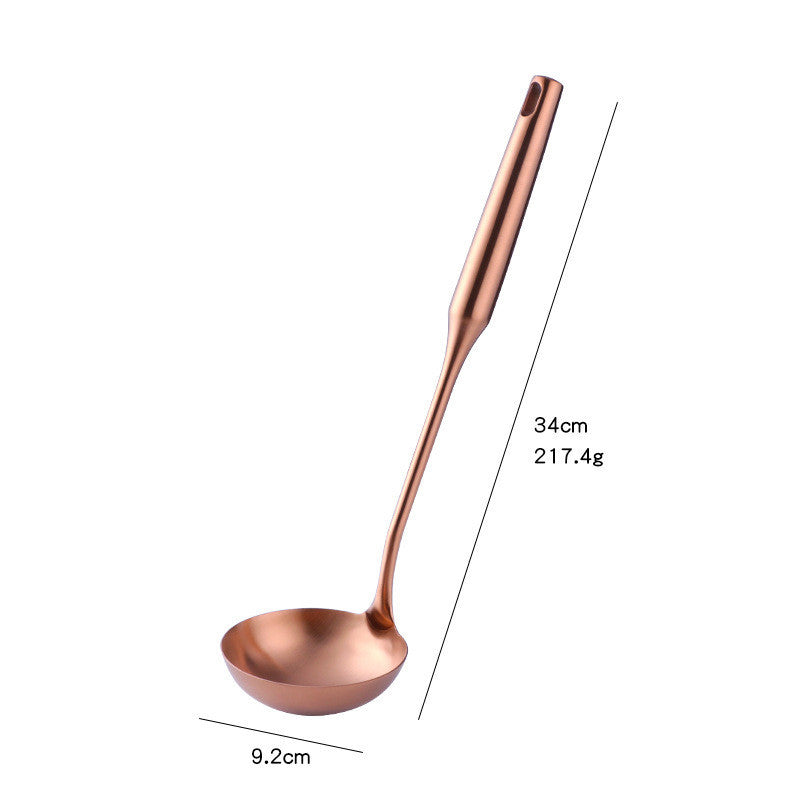 304 Stainless Steel Rose Gold Spatula & Spoon