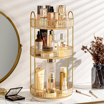 360° Rotating Makeup Organizer
