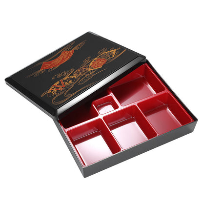 Japanese Wood Grain Lunch Box