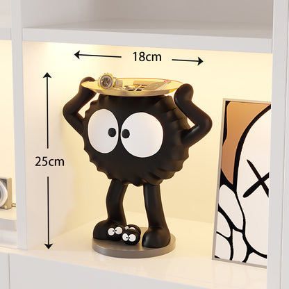 Modern Stone-Style Resin Tissue Box