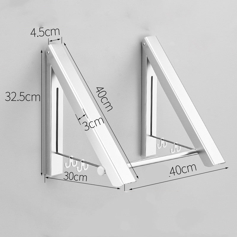 Foldable Aluminum Wall Drying Rack