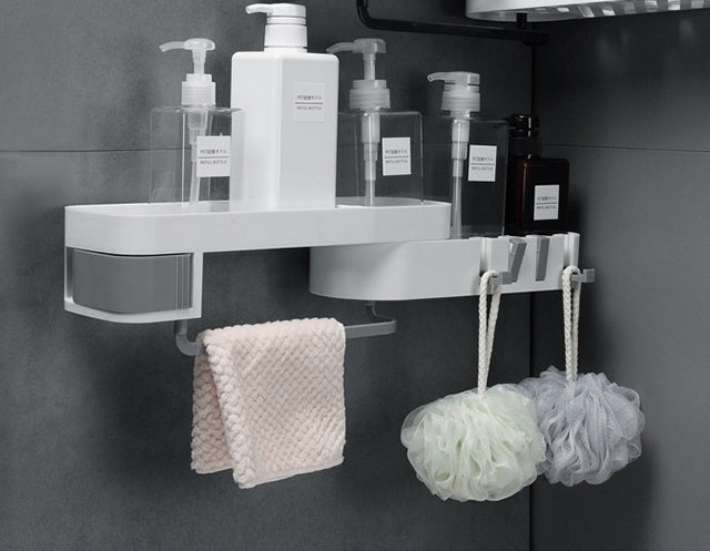 Multifunctional Corner Storage Shelf