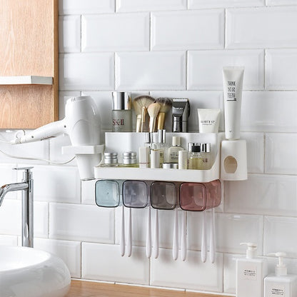 Wall-Mounted Toothbrush Organizer