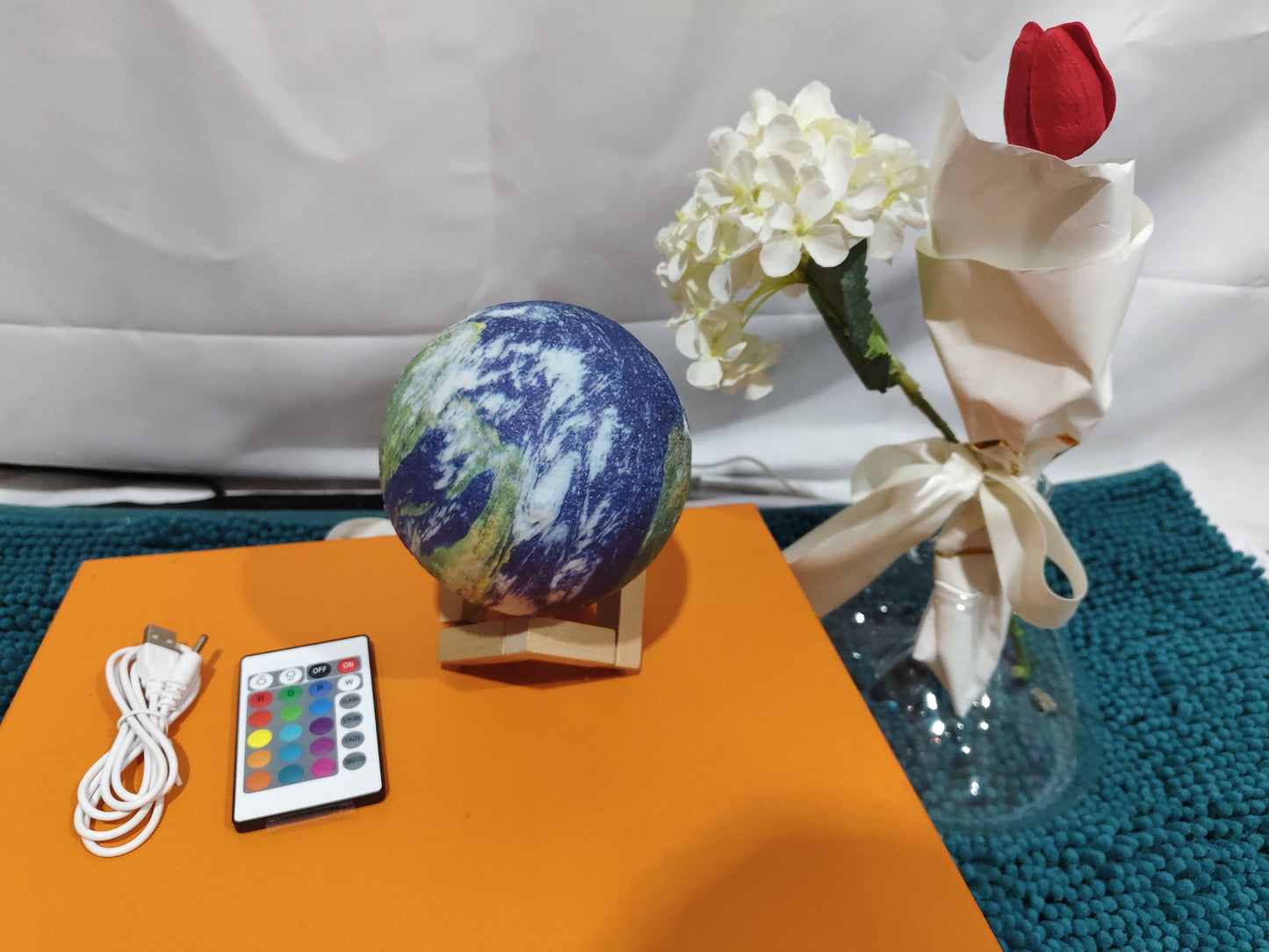 3D Earth & Moon Lamp