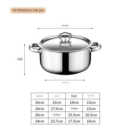 15-Piece Stainless Steel Cookware Set