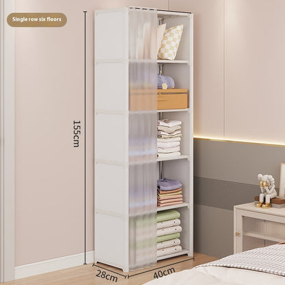 Dust-Proof Multi-Layer Steel Wardrobe