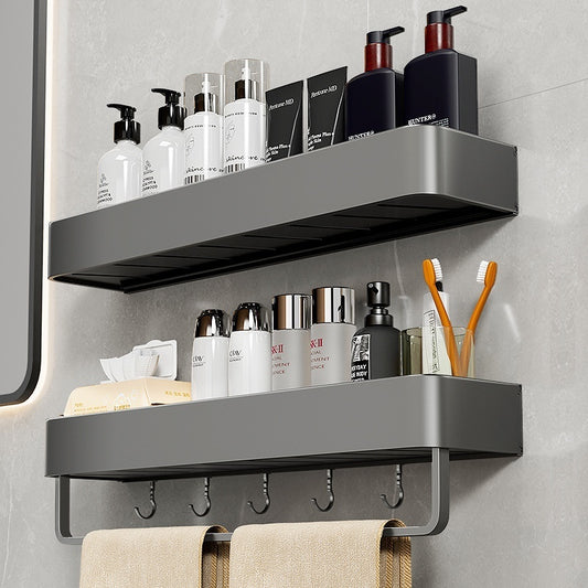 Punch-Free Wall Storage Rack