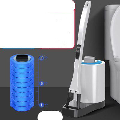 Disposable Toilet Cleaning Brush Set