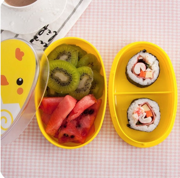 Microwave-Safe Double-Layer Lunch Box