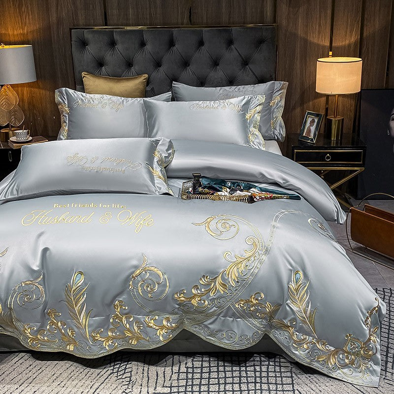 IceSilk Elegance 4-Piece Bedding Set