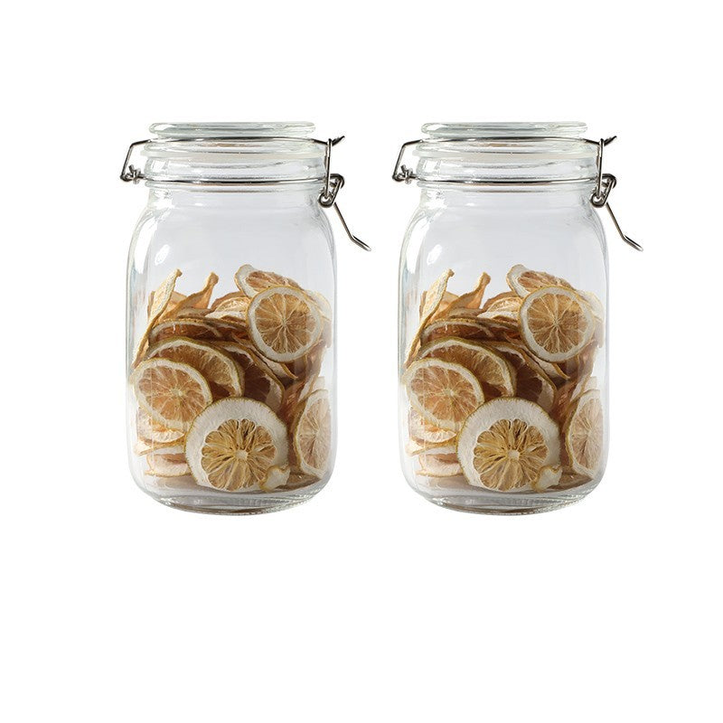 CrystalLock Glass Storage Jar