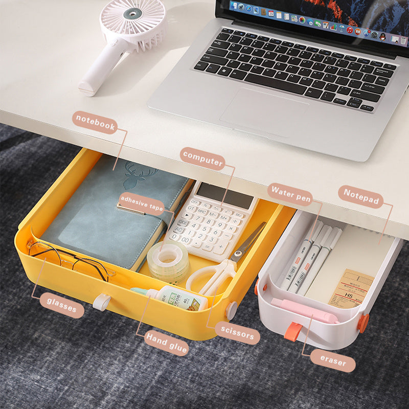 Under-Desk Drawer Storage Organizer