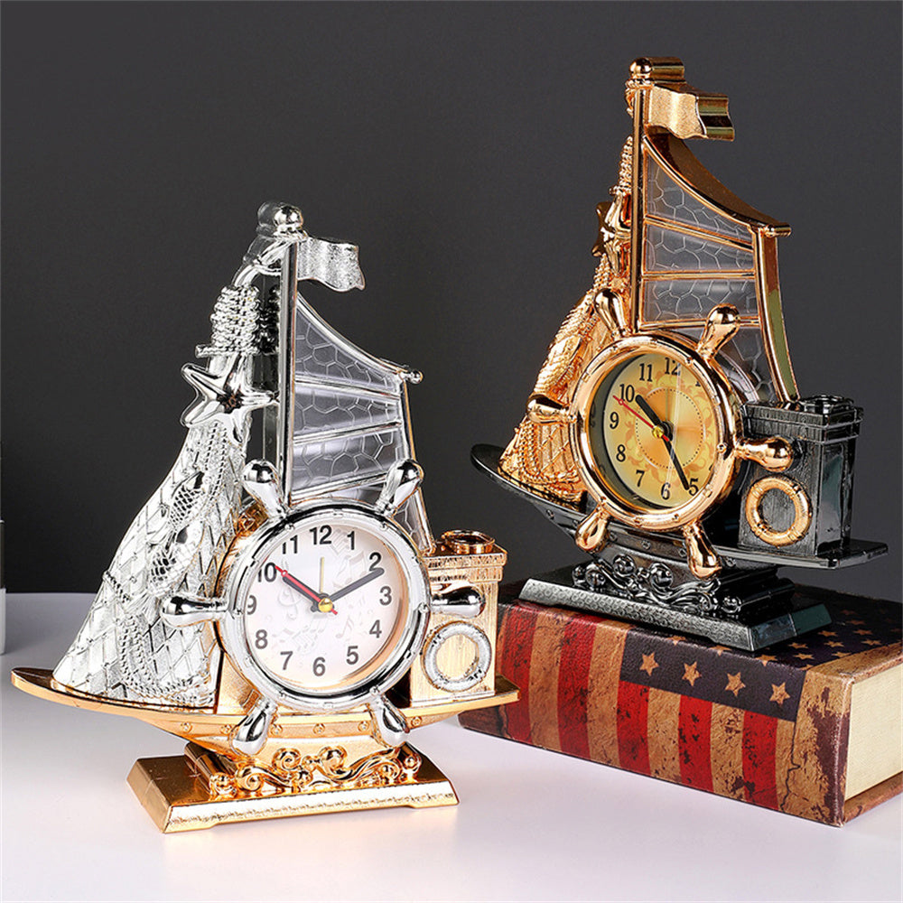 Boat-Shaped Alarm Clock