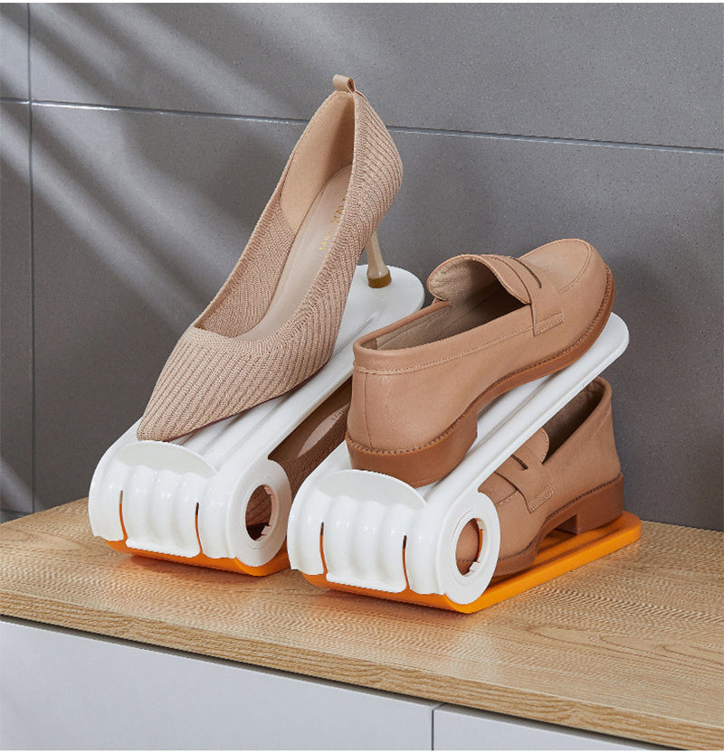 Double-Layer Adjustable Shoe Storage Rack