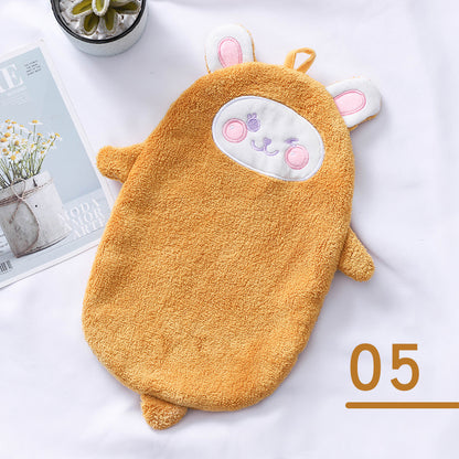 Hanging Cartoon Absorbent Hand Towel