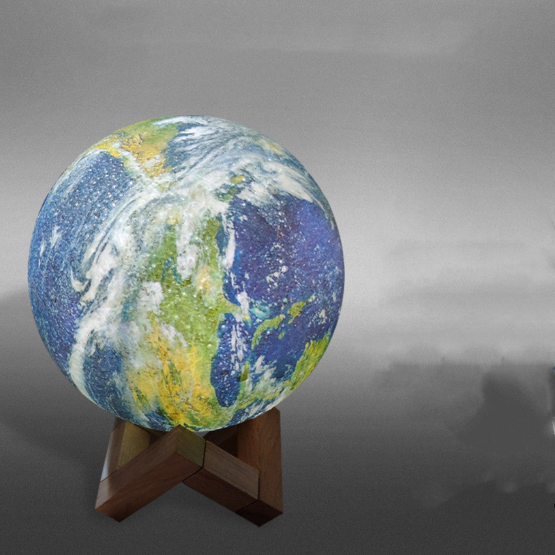 3D Earth & Moon Lamp