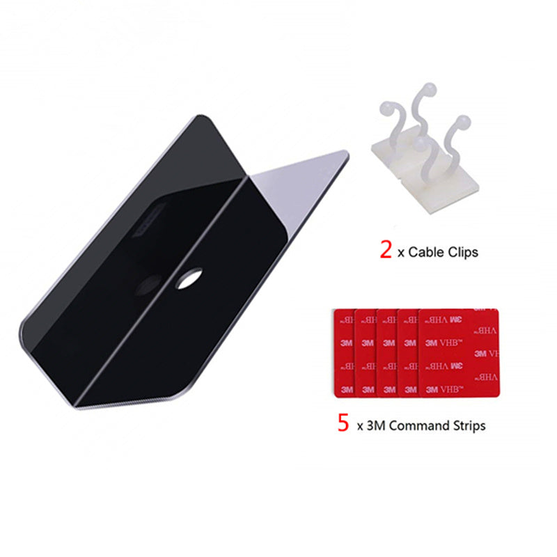 3-Piece Acrylic Floating Wall Shelf Set