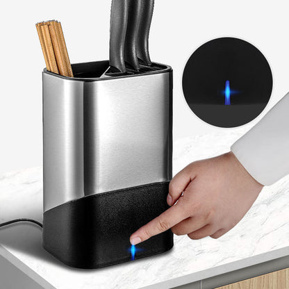 2-in-1 Smart Ozone Disinfection Knife Holder