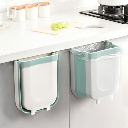 Foldable Cabinet Door Trash Bin