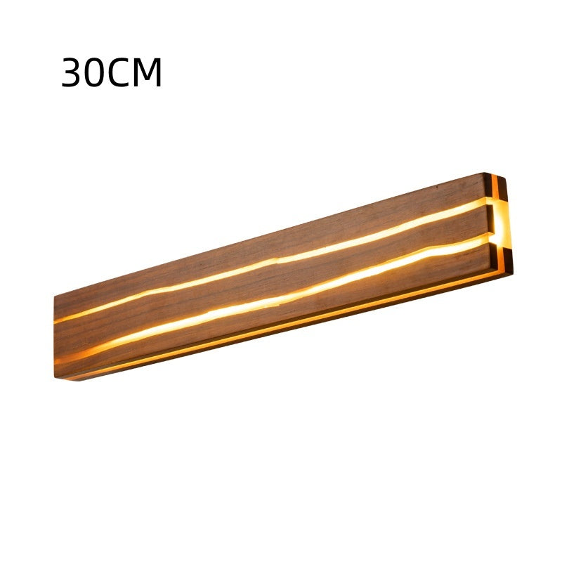 Solid Wood LED Wall Lamp