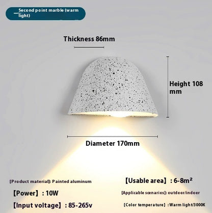 Outdoor Waterproof LED Wall Lamp