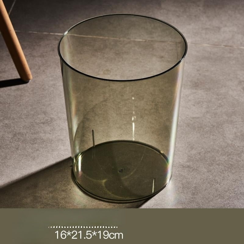 Household Transparent Trash Bin