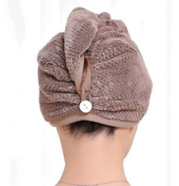 Microfiber Hair Drying Towel Hat