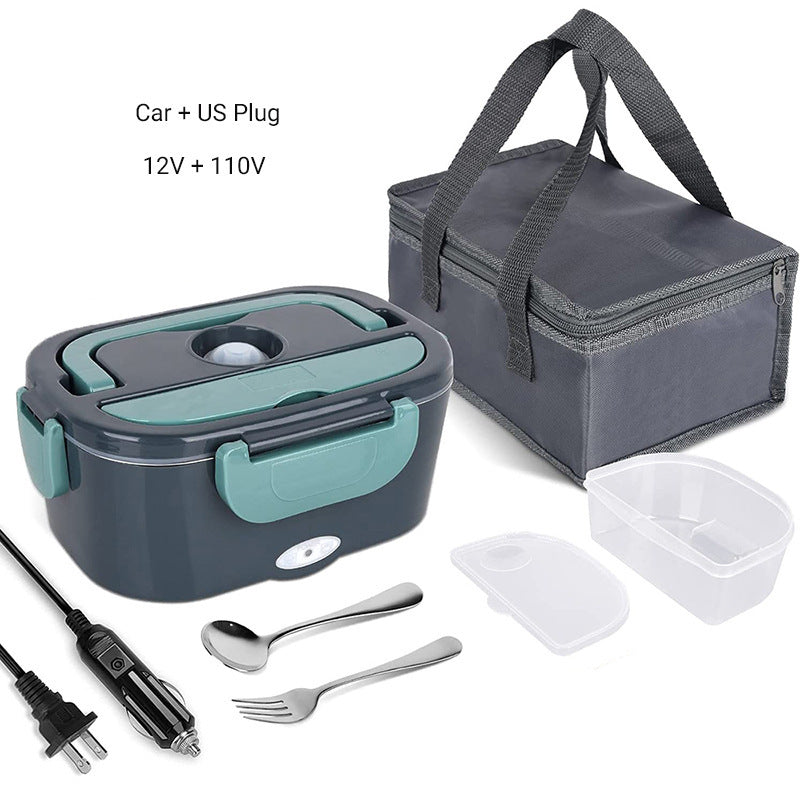 2-in-1 Electric Car & Home Lunch Box