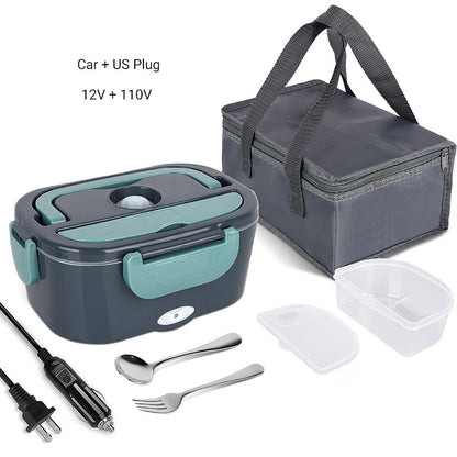 2-in-1 Electric Car & Home Lunch Box
