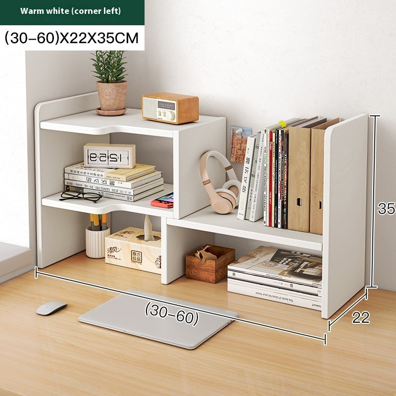 Expandable Desktop Bookshelf Organizer
