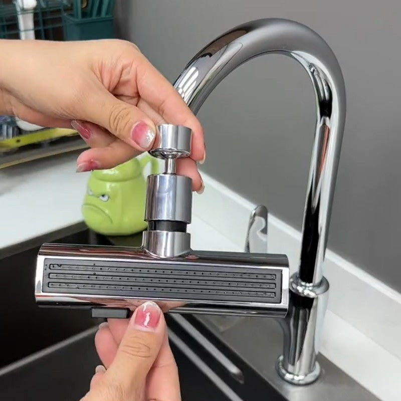 Rotating Waterfall Faucet Nozzle