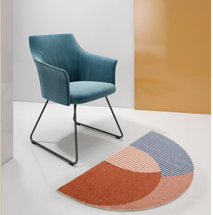 Geometric Absorbent Floor Mat