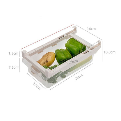 Adjustable Refrigerator Storage Drawer Organizer