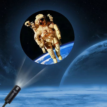 USB Moon Projection Lamp