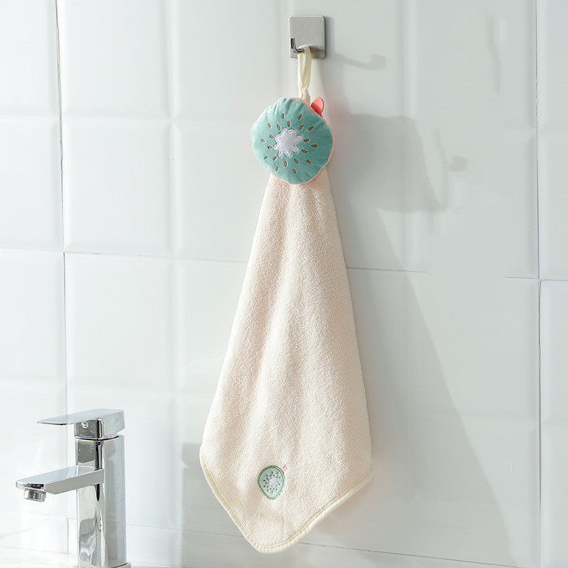 Hanging Cartoon Absorbent Hand Towel