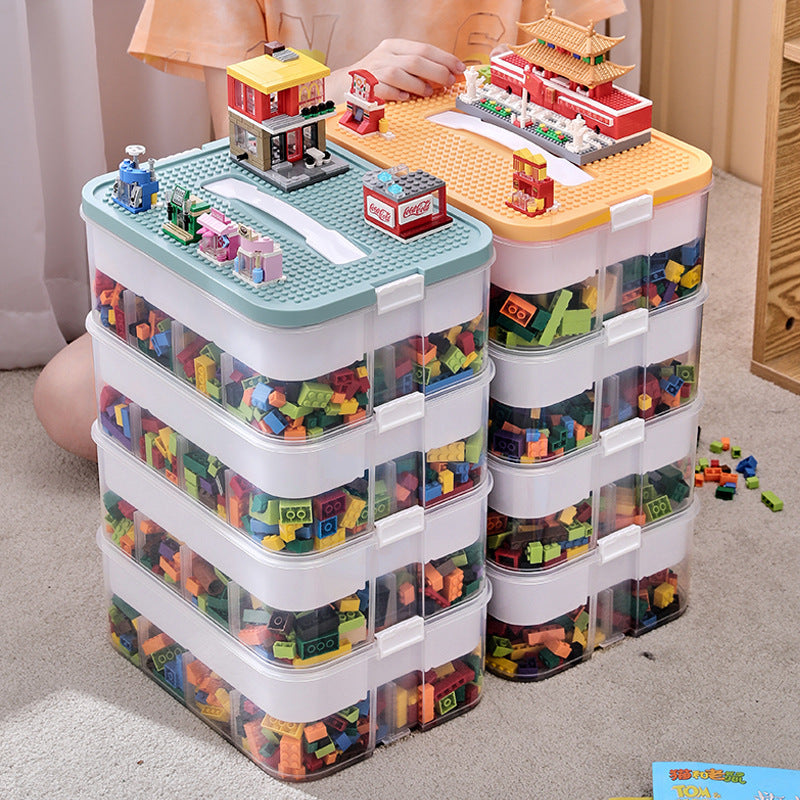 Kids Building Block Storage Box
