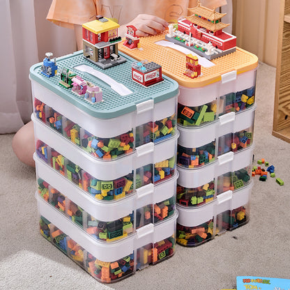 Kids Building Block Storage Box
