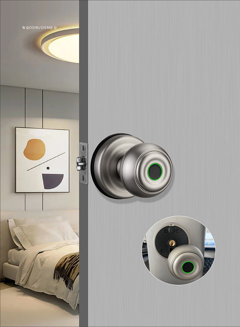 Smart Fingerprint Door Knob Lock