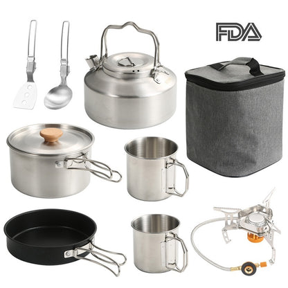Portable Outdoor Cookware Set