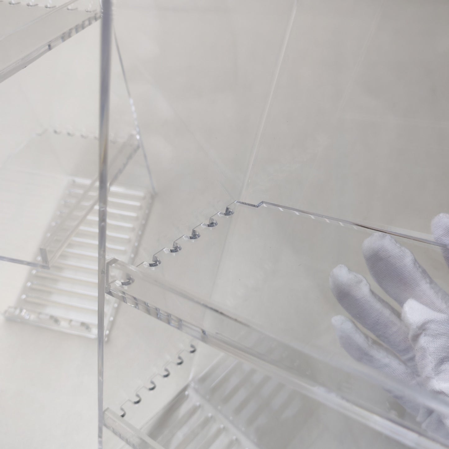 Acrylic Bathroom Storage Rack