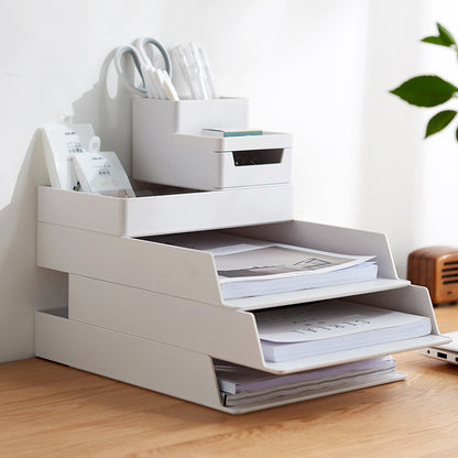 Desk File & Storage Organizer Box