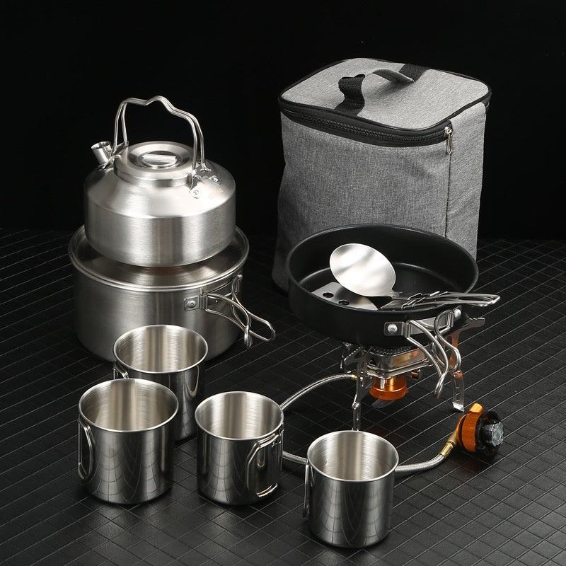 Portable Outdoor Cookware Set