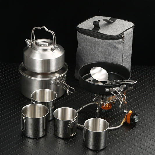 Portable Outdoor Cookware Set