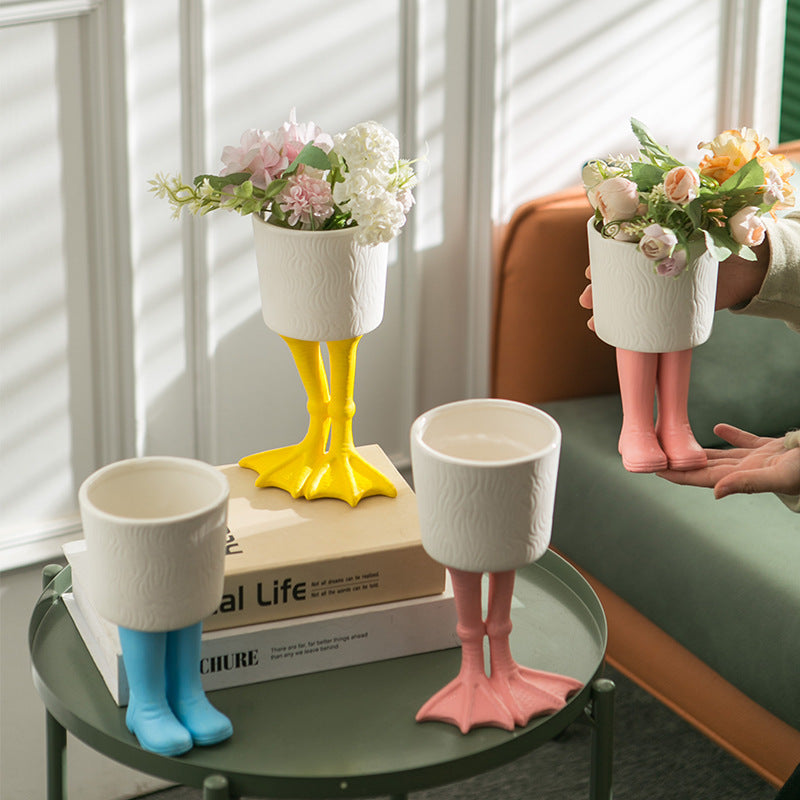 Cartoon Ceramic Flower Pot