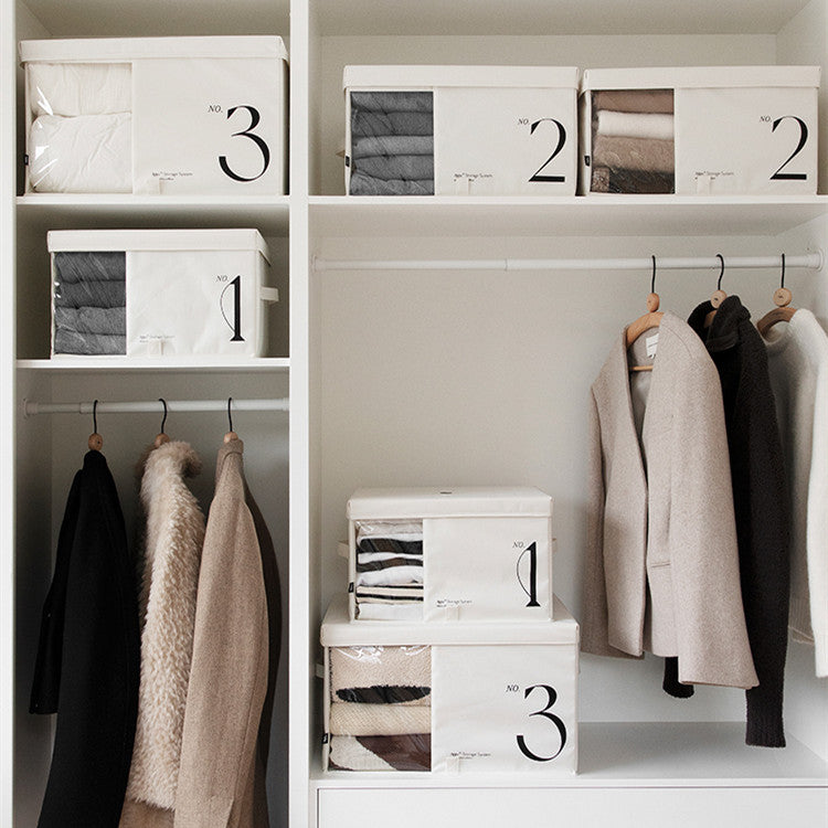 Nordic Fabric Wardrobe Storage Box